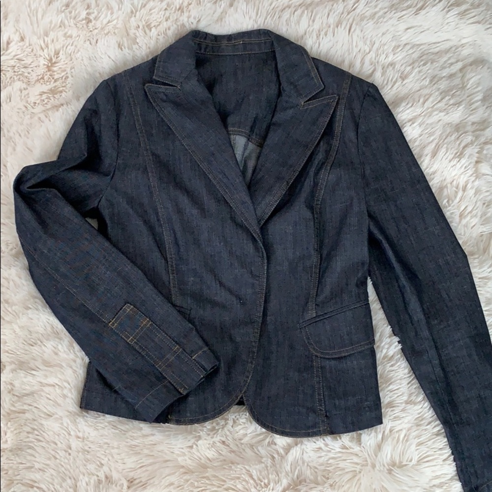Y2K Denim blazer